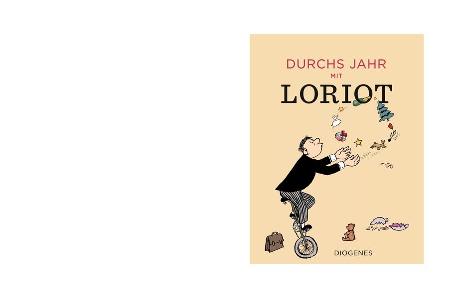 Cover von Durchs Jahr mit Loriot