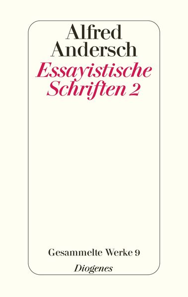Cover von Essayistische Schriften 2