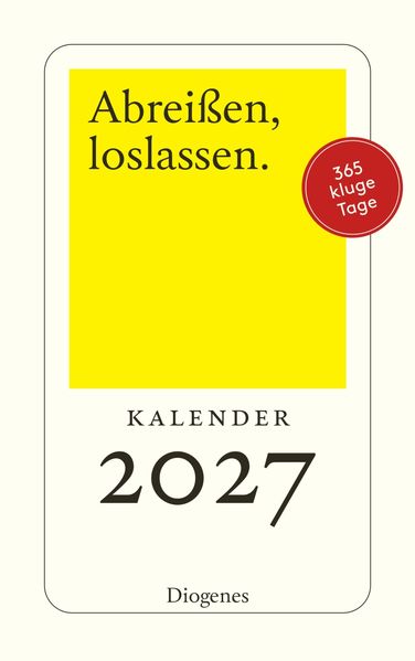 Cover von Abreißen, loslassen 2027