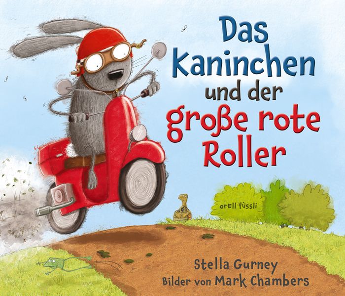 Cover von Das Kaninchen und der große rote Roller