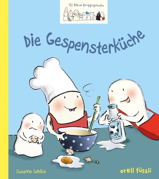 Cover von 10 kleine Burggespenster – Die Gespensterküche