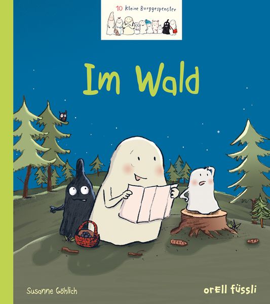 Cover von 10 kleine Burggespenster – Im Wald