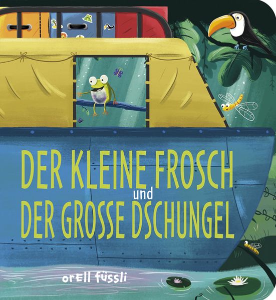 Cover von Der kleine Frosch und der große Dschungel
