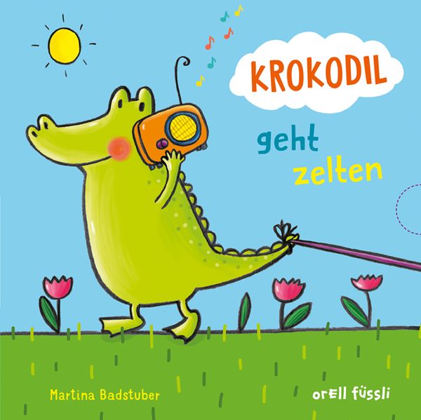 Cover von Krokodil geht zelten