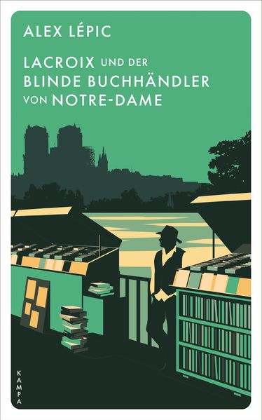 Cover von Lacroix und der blinde Buchhändler von Notre-Dame