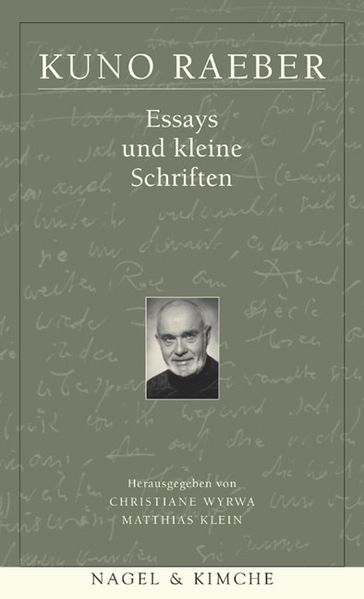 Cover von Essays und kleine Schriften