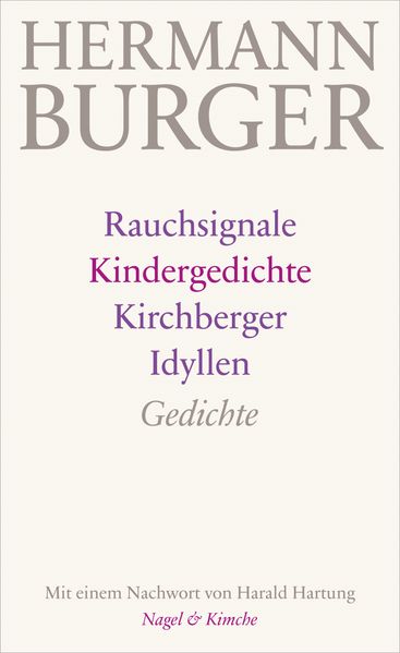 Cover von Rauchsignale. Kindergedichte. Kirchberger Idyllen