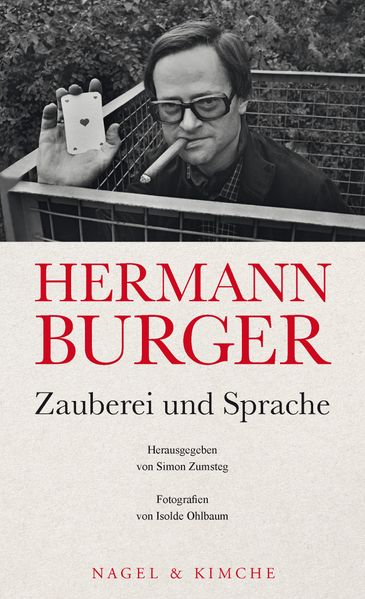 Cover von Hermann Burger – Zauberei und Sprache