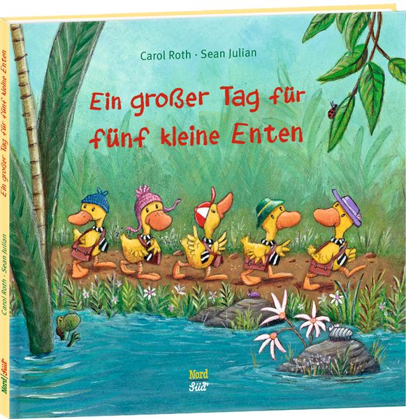 Cover von Ein großer Tag für fünf kleine Enten