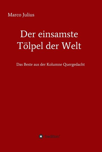 Cover von Der einsamste Tölpel der Welt