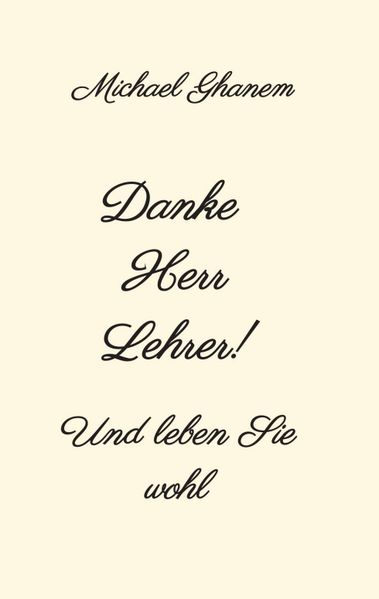 Cover von Danke Herr Lehrer!