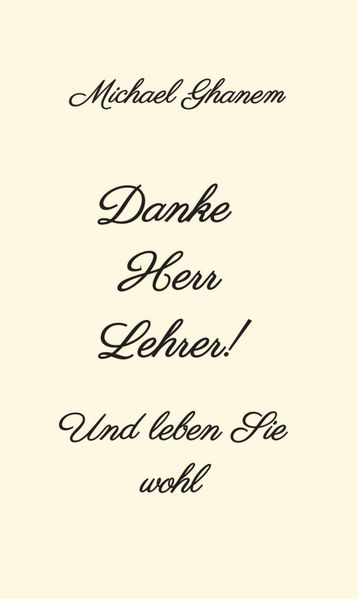 Cover von Danke Herr Lehrer!