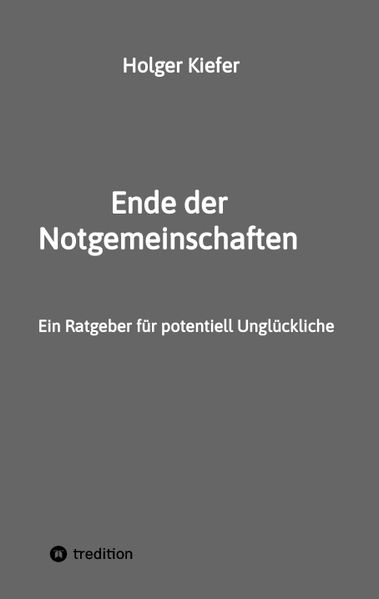 Cover von Ende der Notgemeinschaften