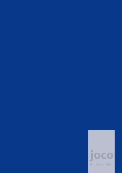 Cover von joco – blau – Dein Weg zum Erfolg – ein Tagebuch, Journal für Achtsamkeit, Dankbarkeit und Persönlichkeitsentwicklung