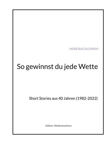 Cover von So gewinnst du jede Wette