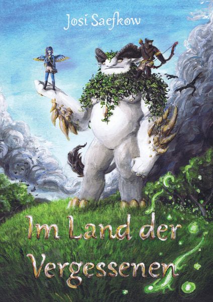 Cover von Im Land der Vergessenen – illustrierter Fantasyroman über Hexen, Piraten und imaginäre Freunde