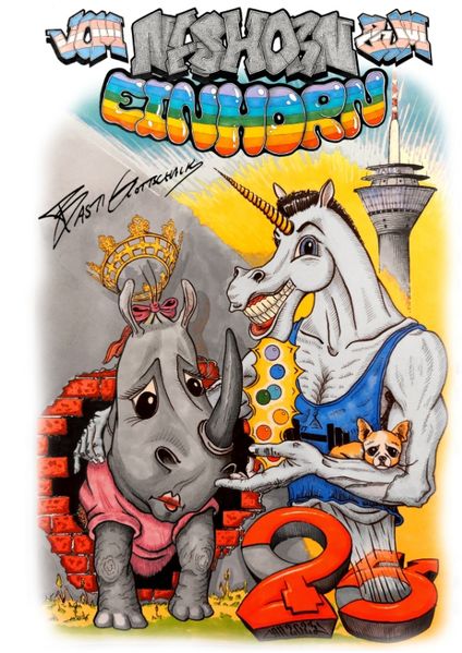 Cover von Vom Nashorn zum Einhorn