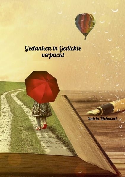 Cover von Gedanken in Gedichte verpackt