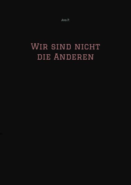 Cover von Wir sind nicht die Anderen