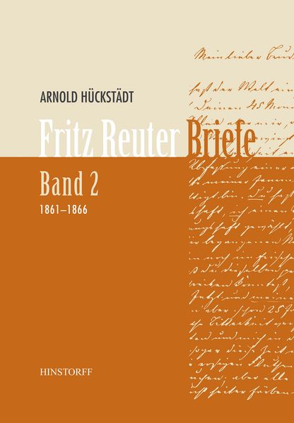 Cover von Fritz Reuter. Briefe Band 2 (1861-1866)