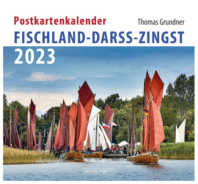 Cover von Postkartenkalender Fischland, Darß, Zingst 2023