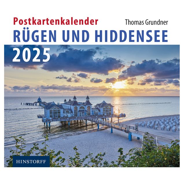Cover von Postkartenkalender Rügen und Hiddensee 2025