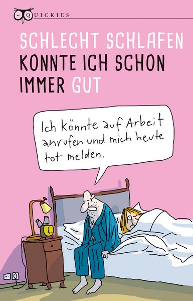 Cover von Schlecht schlafen konnte ich schon immer gut