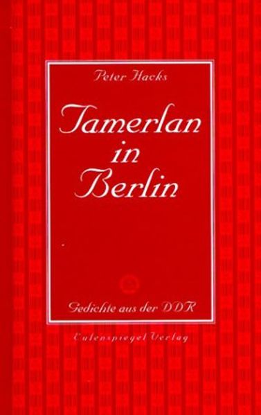 Cover von Tamerlan in Berlin