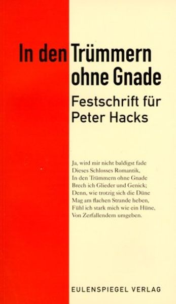 Cover von In den Trümmern ohne Gnade