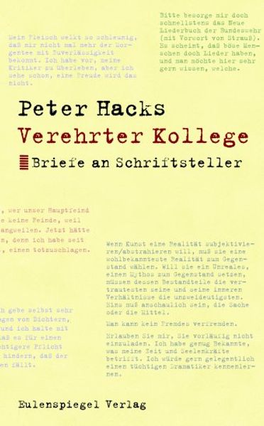 Cover von Verehrter Kollege