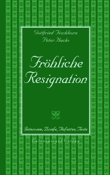 Cover von Fröhliche Resignation