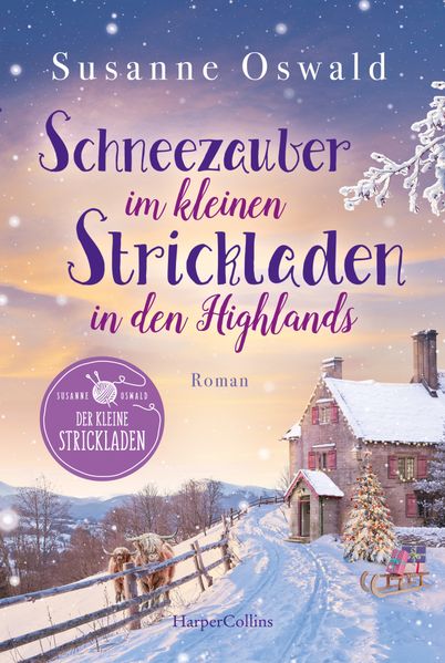 Cover von Schneezauber im kleinen Strickladen in den Highlands