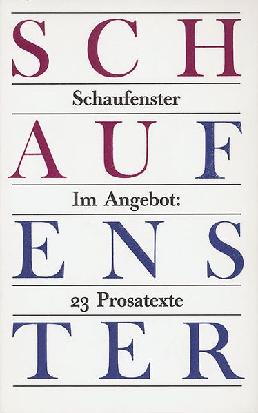 Cover von Schaufenster