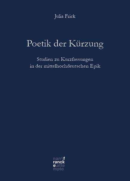 Cover von Poetik der Kürzung