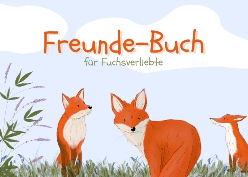 Cover von Freundebuch für Fuchsverliebte