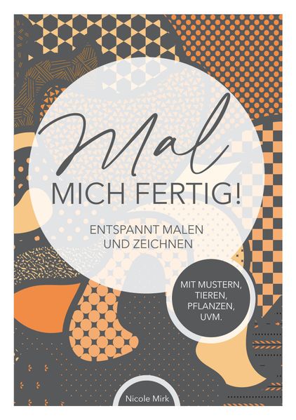 Cover von Malbuch „Mal mich fertig“