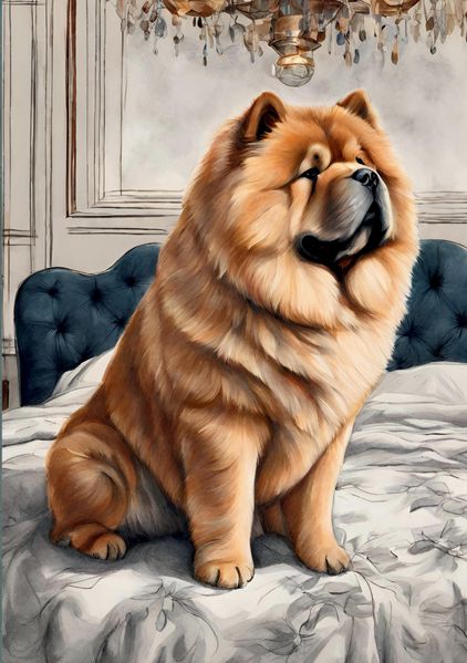 Cover von Chow Chow Notizheft Süßes Hund Notizbuch mit 55 Motivationssprüchen Leben und Hundeliebe Geschenkidee Weihnachten, zum Wichteln, Winterzeit, Geburtstag