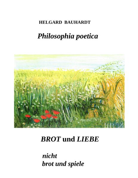 Cover von Brot und Liebe, nicht Brot und Spiele