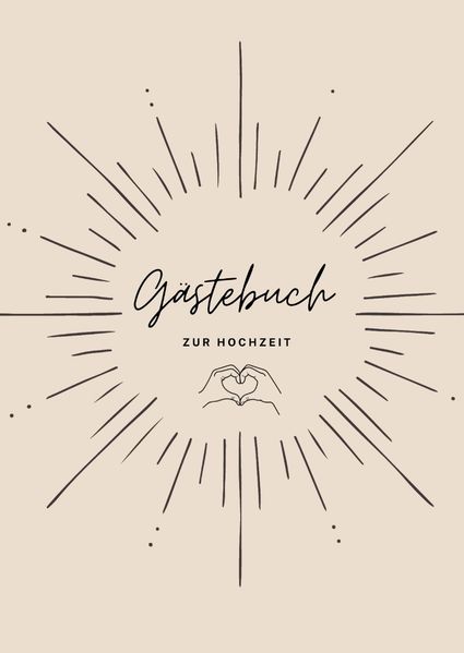 Cover von Gästebuch zur Hochzeit