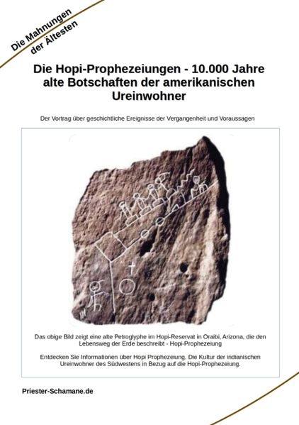 Cover von Die Hopi-Prophezeiungen – 10.000 Jahre alte Botschaften der amerikanischen Ureinwohner