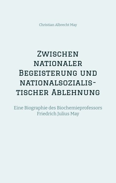 Cover von Zwischen nationaler Begeisterung und nationalsozialistischer Ablehnung