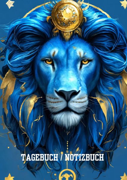 Cover von Tagebuch/Notizbuch Sternzeichen Löwe