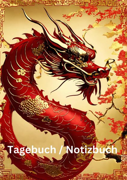 Cover von Tagebuch/Notizbuch Chinesische Tierkreis Drache
