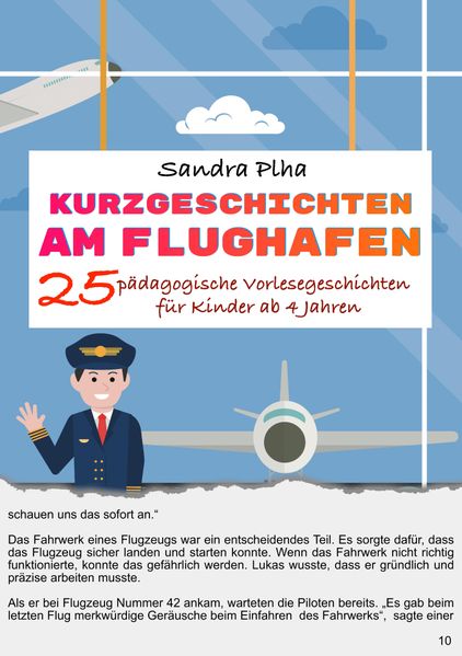 Cover von KitaFix-Kurzgeschichten Am Flughafen