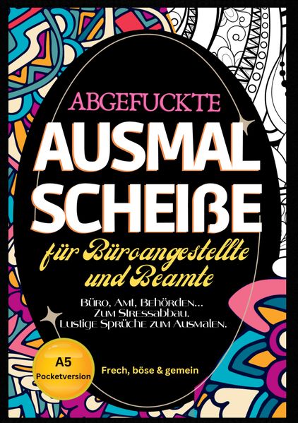 Cover von Fluch Malbuch Büro A5