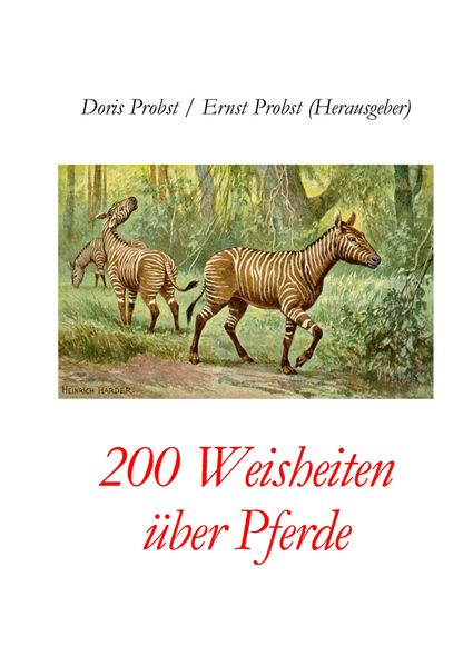 Cover von 200 Weisheiten über Pferde