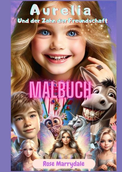 Cover von Aurelia und der Zahn der Freundschaft – Malbuch