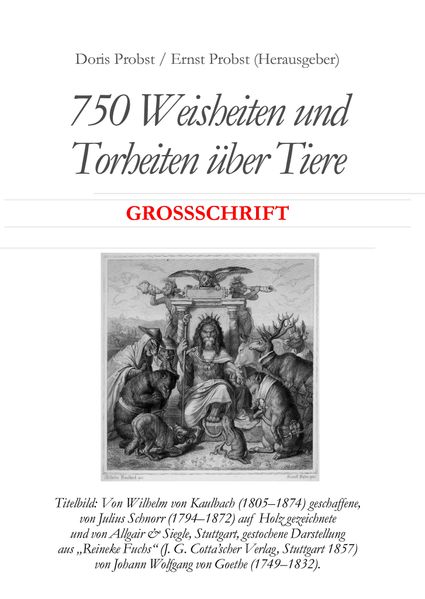 Cover von 750 Weisheiten und Torheiten über Tiere