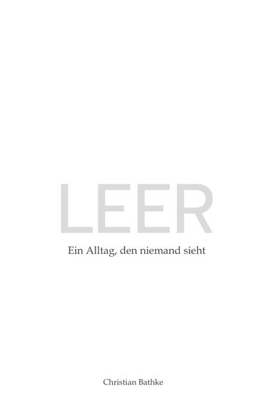 Cover von LEER