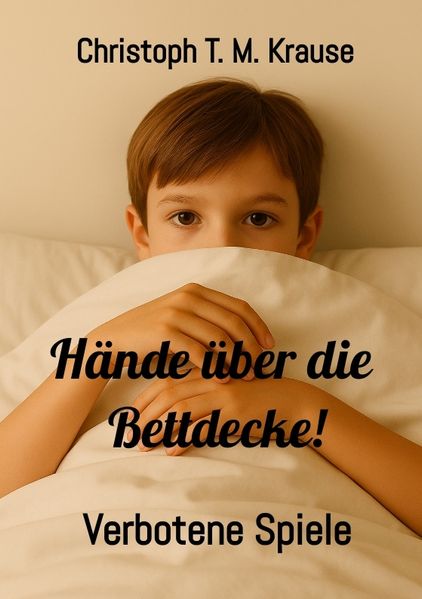 Cover von Hände über die Bettdecke!